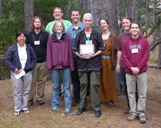 My students and former students at the 2003 MSA meeting in Asilomar, CA